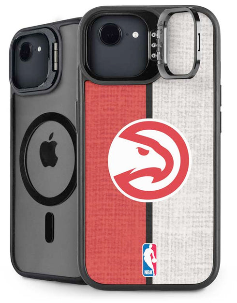 NBA Atlanta Hawks Canvas iPhone 16e Kickstand Case