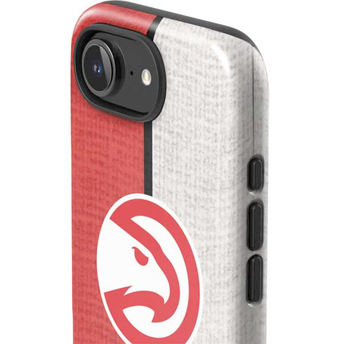 NBA Atlanta Hawks Canvas iPhone 16e Impact Case