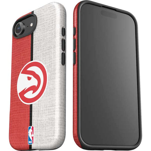 NBA Atlanta Hawks Canvas iPhone 16e Impact Case