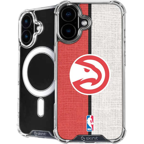 NBA Atlanta Hawks Canvas iPhone 17 MagSafe Case