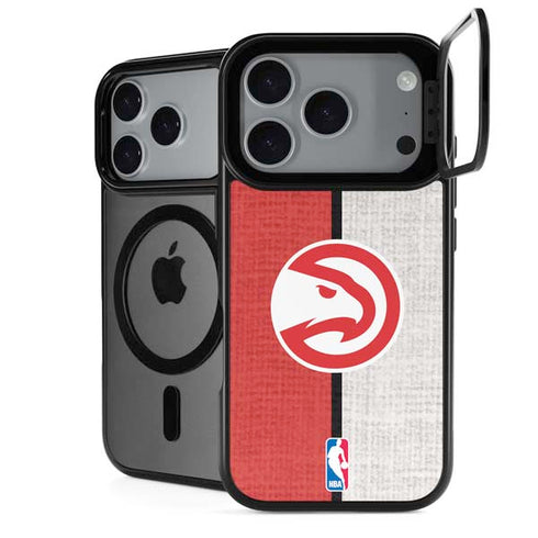 NBA Atlanta Hawks Canvas iPhone 18 Pro Kickstand Case