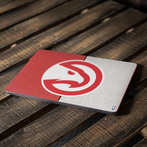 NBA Atlanta Hawks Canvas Apple MacBook Air Skin