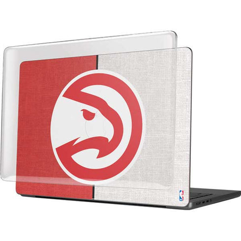 NBA Atlanta Hawks Canvas MacBook Pro 14in (2021-24) Case plus Skin