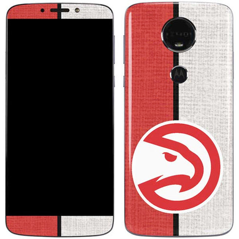 NBA Atlanta Hawks Canvas Moto E5 Plus Skin