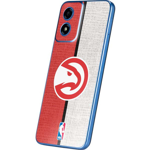 NBA Atlanta Hawks Canvas Moto G Play 4G (2024) Skin