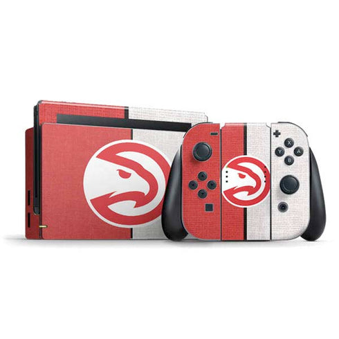 NBA Atlanta Hawks Canvas Nintendo Skins