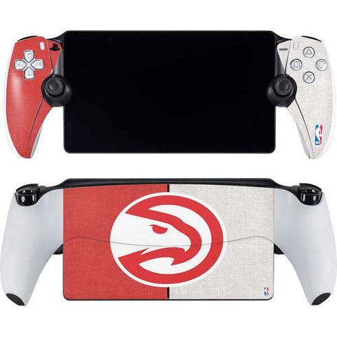 NBA Atlanta Hawks Canvas PlayStation Portal Remote Player Skin