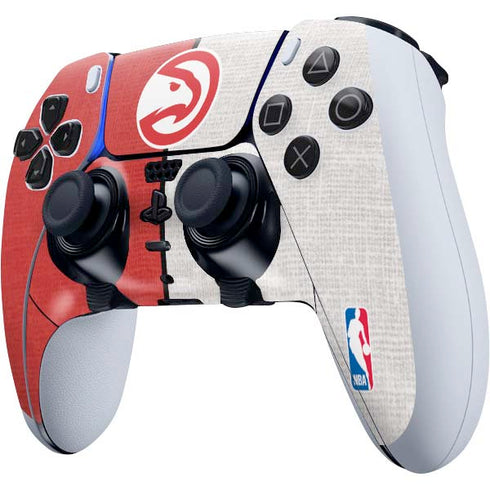 NBA Atlanta Hawks Canvas PS5 DualSense Edge Pro Controller Skin