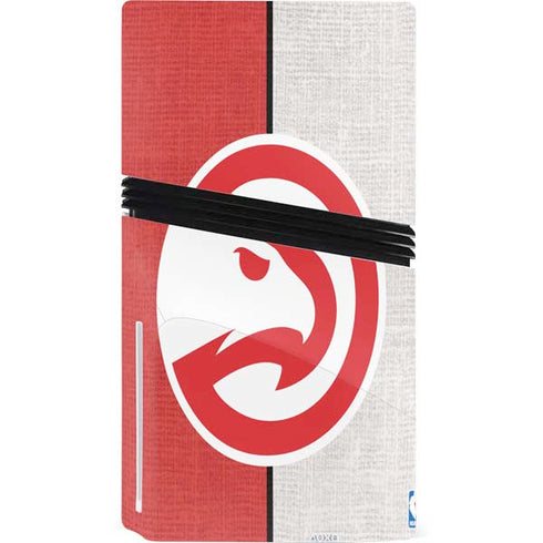NBA Atlanta Hawks Canvas PS5 Pro Disk Console Skin