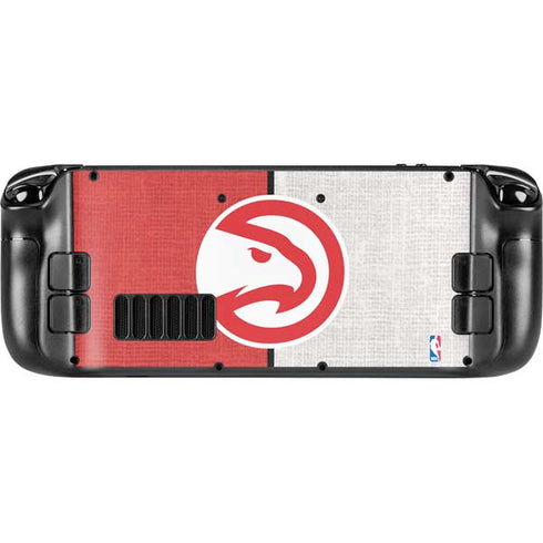NBA Atlanta Hawks Canvas Steam Deck Handheld Gaming Computer OLED Skin