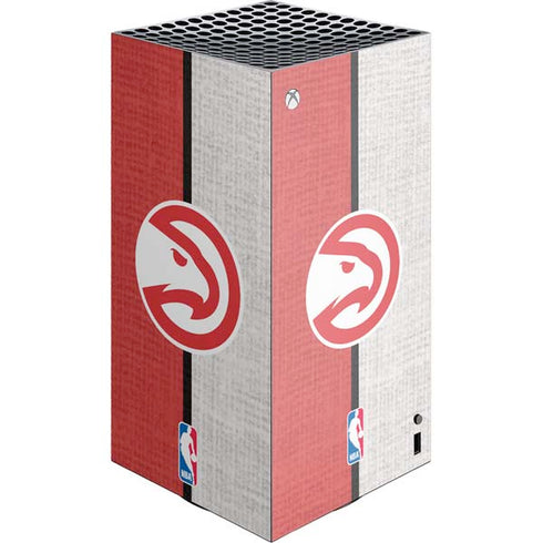 NBA Atlanta Hawks Canvas XBox Series X Digital Edition Console Skin