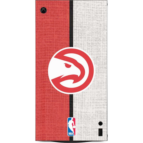 NBA Atlanta Hawks Canvas XBox Series X Digital Edition Console Skin
