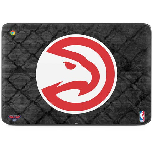 NBA Atlanta Hawks Dark Rust HP Chromebook Skin