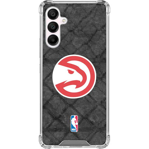 NBA Atlanta Hawks Dark Rust Galaxy A16 5G Clear Case