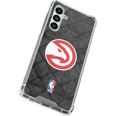 NBA Atlanta Hawks Dark Rust Galaxy A16 5G Clear Case