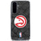 NBA Atlanta Hawks Dark Rust Galaxy A36 5G Clear Case