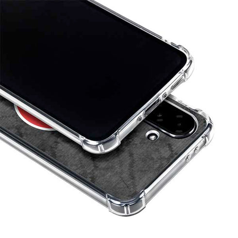NBA Atlanta Hawks Dark Rust Galaxy A36 5G Clear Case
