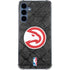 NBA Atlanta Hawks Dark Rust Galaxy A55 5G Clear Case