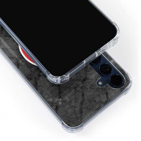 NBA Atlanta Hawks Dark Rust Galaxy A55 5G Clear Case