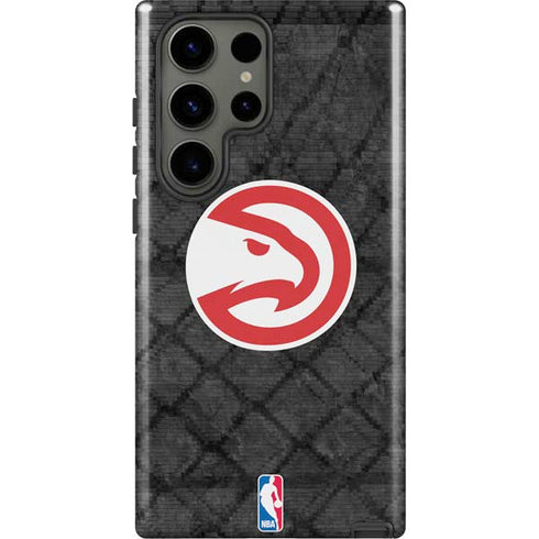 NBA Atlanta Hawks Dark Rust Galaxy S23 Ultra Pro Case