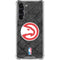 NBA Atlanta Hawks Dark Rust Galaxy S24 FE Clear Case