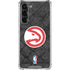 NBA Atlanta Hawks Dark Rust Galaxy S24 FE Clear Case