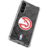 NBA Atlanta Hawks Dark Rust Galaxy S24 FE Clear Case
