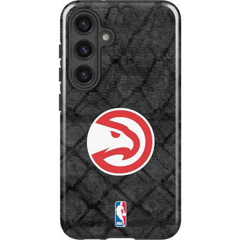 NBA Atlanta Hawks Dark Rust Galaxy S25 Impact Case