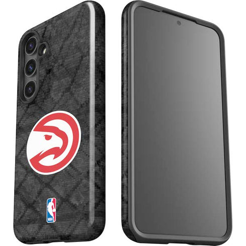 NBA Atlanta Hawks Dark Rust Galaxy S25 Impact Case