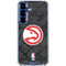 NBA Atlanta Hawks Dark Rust Galaxy S25 Clear Case