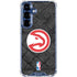 NBA Atlanta Hawks Dark Rust Galaxy S25 Clear Case