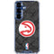 NBA Atlanta Hawks Dark Rust Galaxy S25 Plus Clear Case