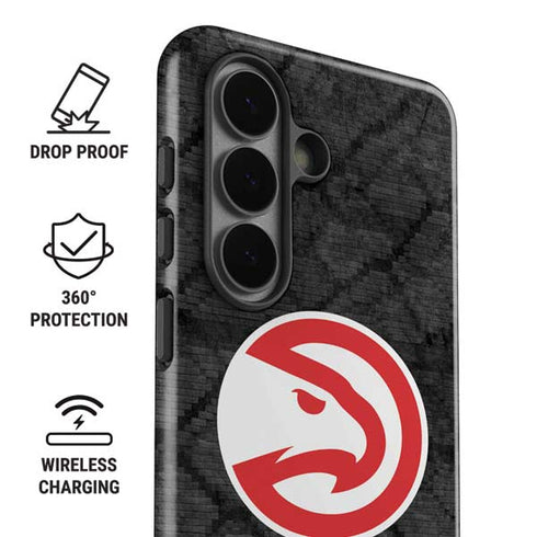 NBA Atlanta Hawks Dark Rust Galaxy S26 Plus Impact Case