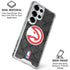 NBA Atlanta Hawks Dark Rust Galaxy S26 Ultra Clear Case