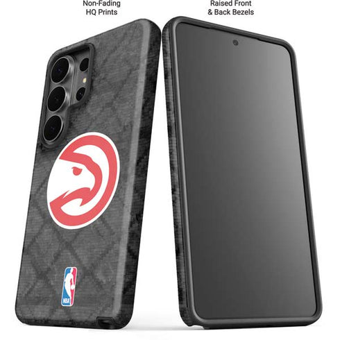 NBA Atlanta Hawks Dark Rust Galaxy S26 Ultra Impact Case