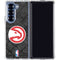 NBA Atlanta Hawks Dark Rust Galaxy Z Fold6 Clear Case