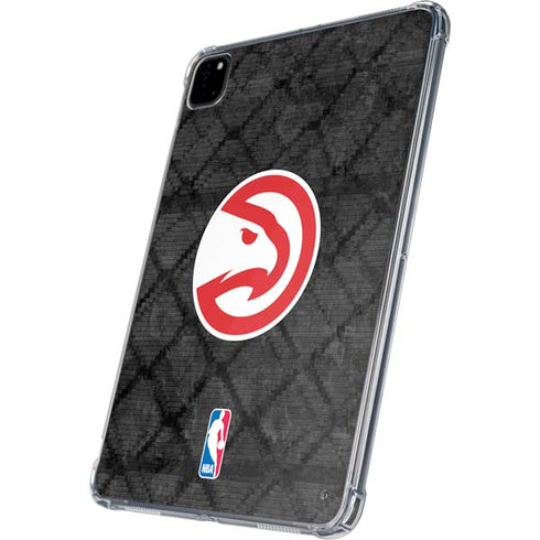 NBA Atlanta Hawks Dark Rust iPad Pro 11in (2024) Clear Case