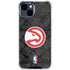 NBA Atlanta Hawks Dark Rust iPhone 15 Clear Case