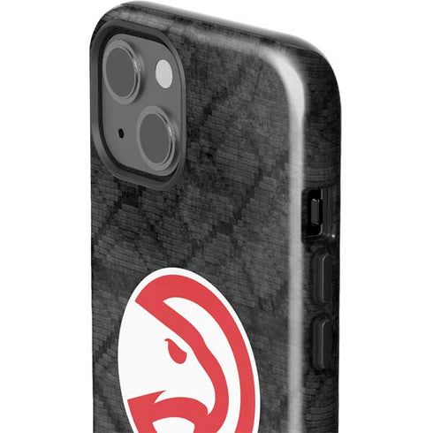 NBA Atlanta Hawks Dark Rust iPhone 15 Impact Case