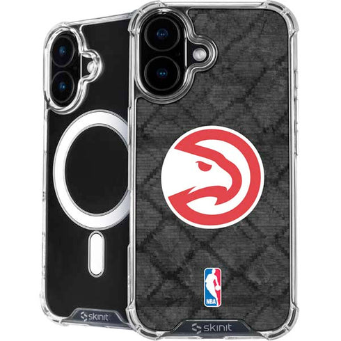 NBA Atlanta Hawks Dark Rust iPhone 16 MagSafe Case