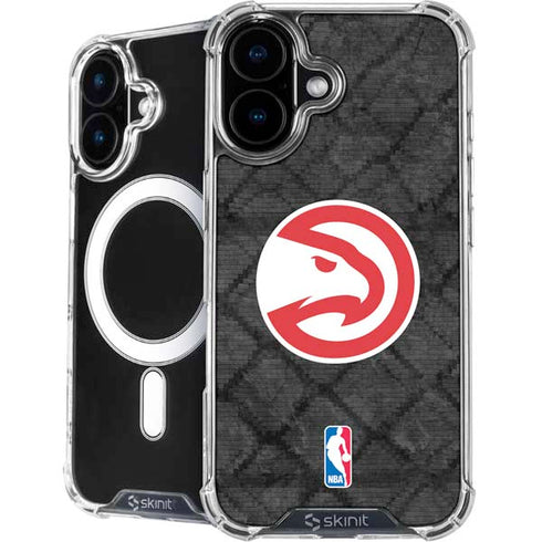 NBA Atlanta Hawks Dark Rust iPhone 16 Plus MagSafe Case