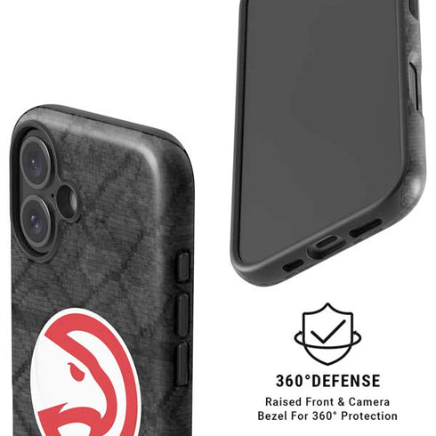 NBA Atlanta Hawks Dark Rust iPhone 16 Plus Magsafe Impact Case