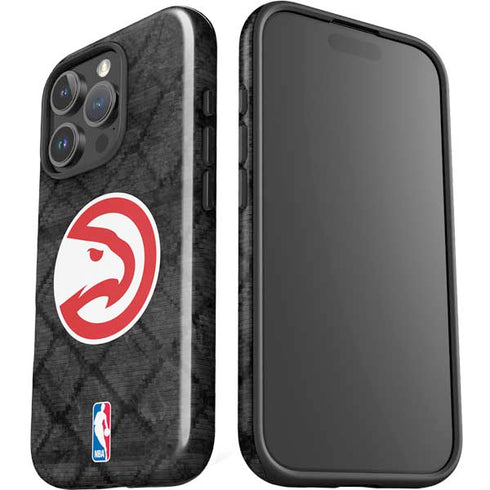 NBA Atlanta Hawks Dark Rust iPhone 16 Pro Impact Case