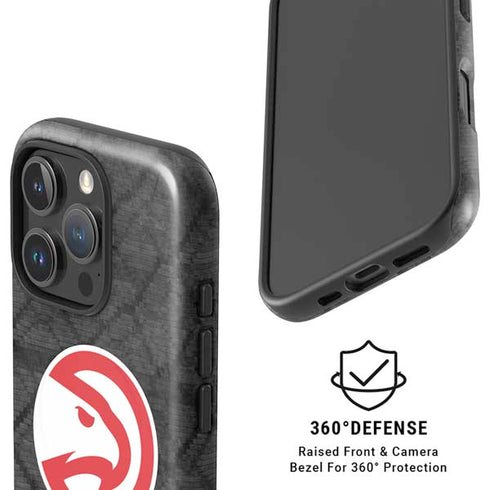 NBA Atlanta Hawks Dark Rust iPhone 16 Pro Magsafe Impact Case