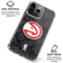 NBA Atlanta Hawks Dark Rust iPhone 16 Pro Max Clear Case