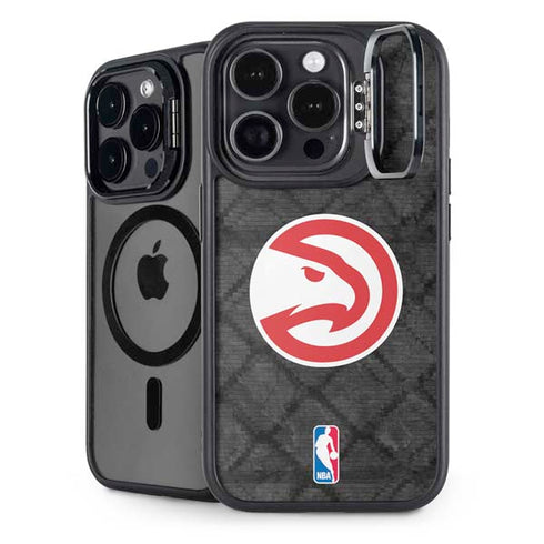 NBA Atlanta Hawks Dark Rust iPhone 16 Pro Max Kickstand Case
