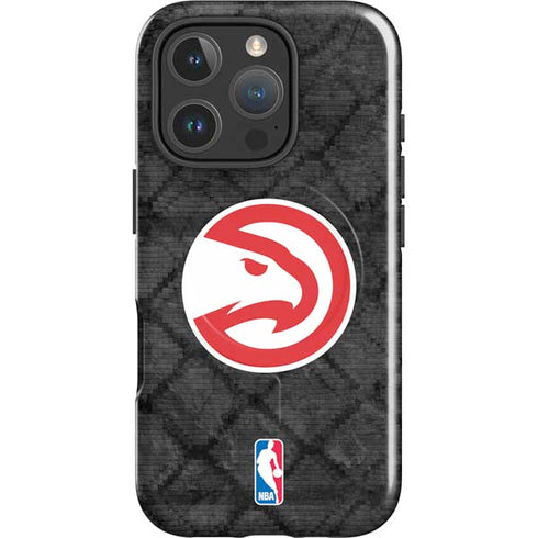 NBA Atlanta Hawks Dark Rust iPhone 16 Pro Max Magsafe Impact Case