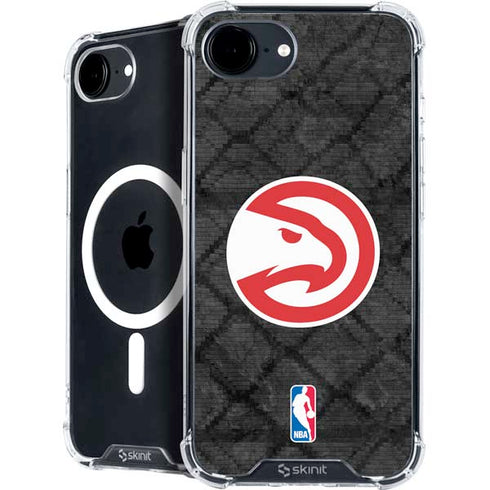 NBA Atlanta Hawks Dark Rust iPhone 16e MagSafe Case