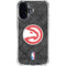 NBA Atlanta Hawks Dark Rust iPhone 17 Clear Case