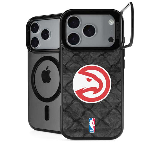 NBA Atlanta Hawks Dark Rust iPhone 18 Pro Max Kickstand Case